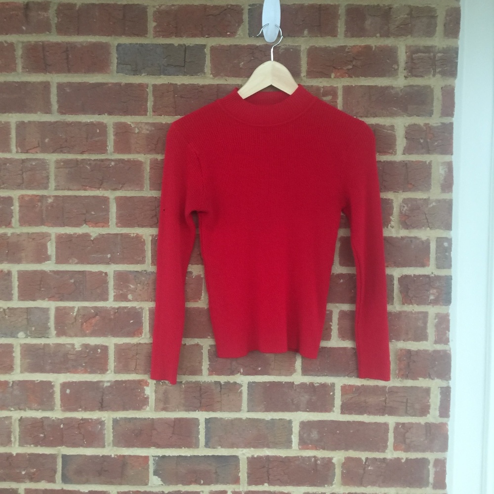 Timing Red Sweater Size M